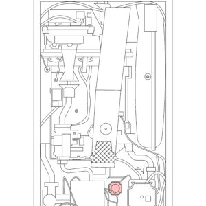 176473 - IDEAL - Logic - Combi 30 ESP1 - Flow Sensor and Turbine Kit